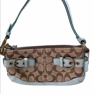 Classic Coach with Blue Leather